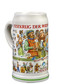 Collector Stein of the Oktoberfest Hosts 2016 - Basic edition without lid